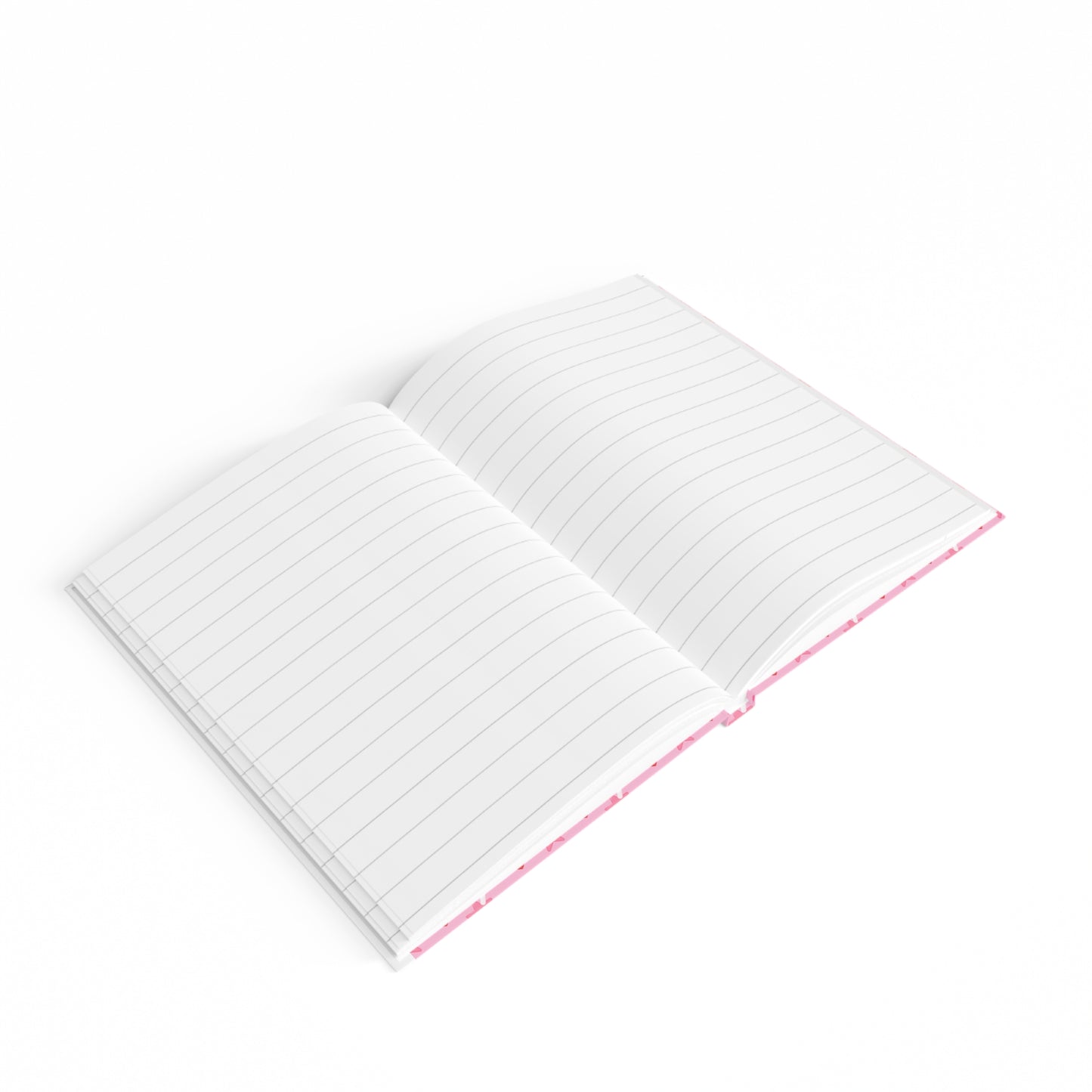 Cute Hearts & Stars Journal - Ruled Line Notebook for Daily Thoughts and Notes