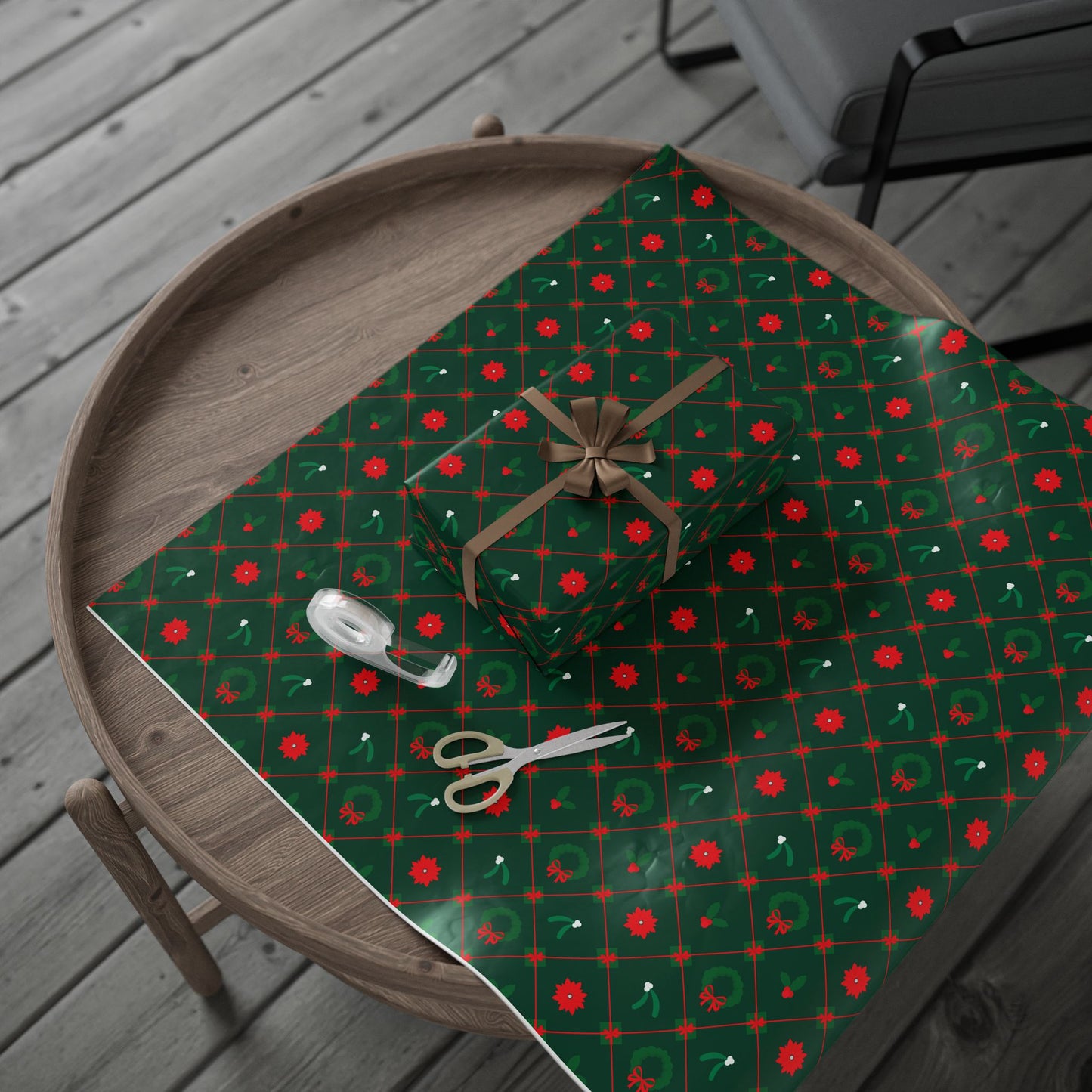 Christmas Foliage Wrapping Paper