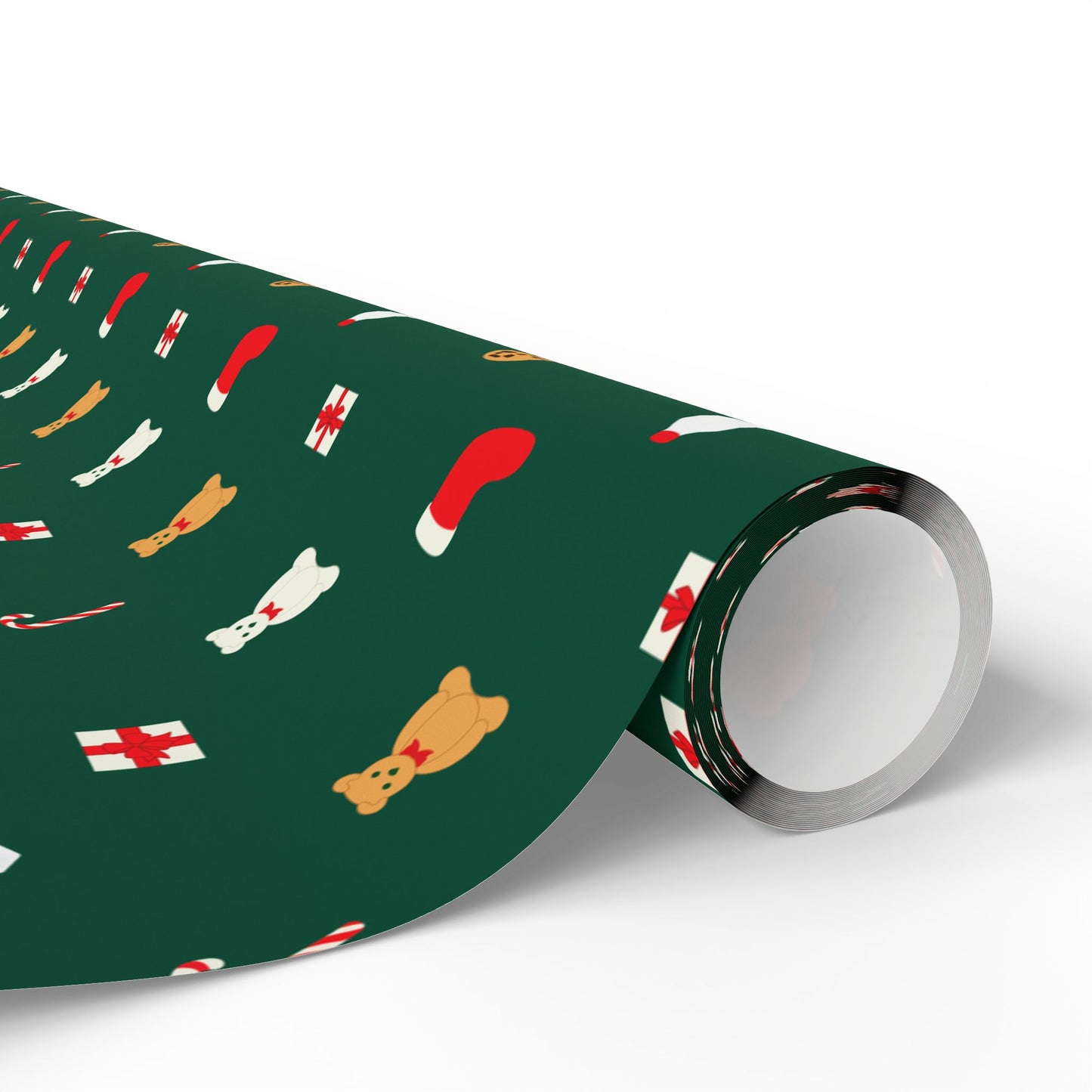 Milk + Cookies for Santa Wrapping Paper