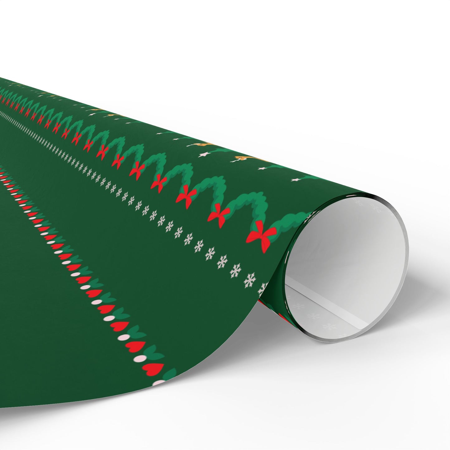 Reindeer Fair Isle Wrapping Paper