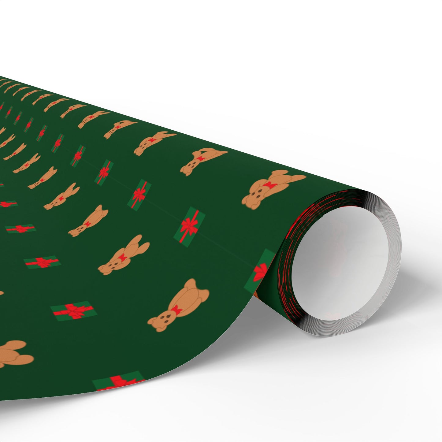 Holiday Green Wrapping Paper