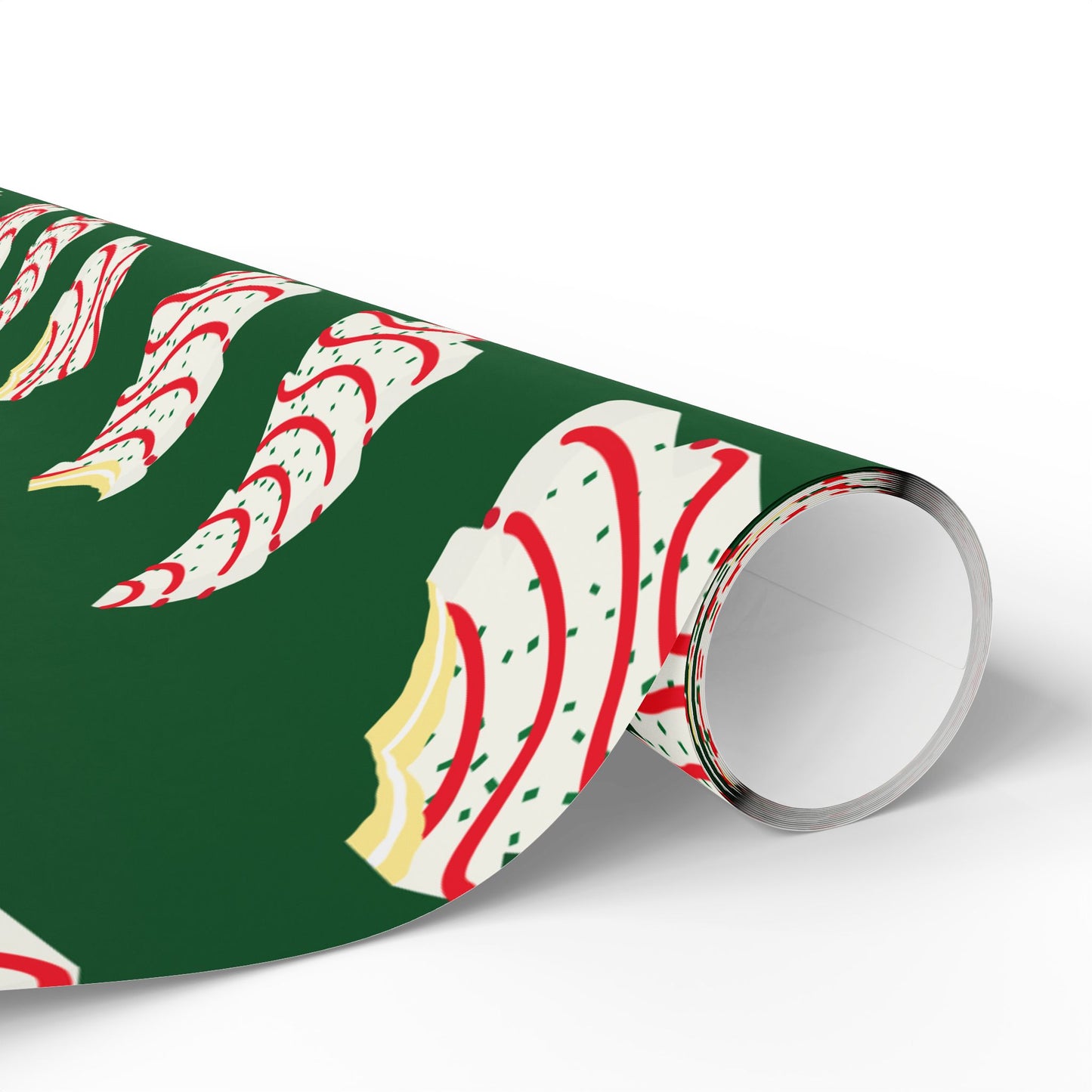 Christmas Tree Cakes Wrapping Paper