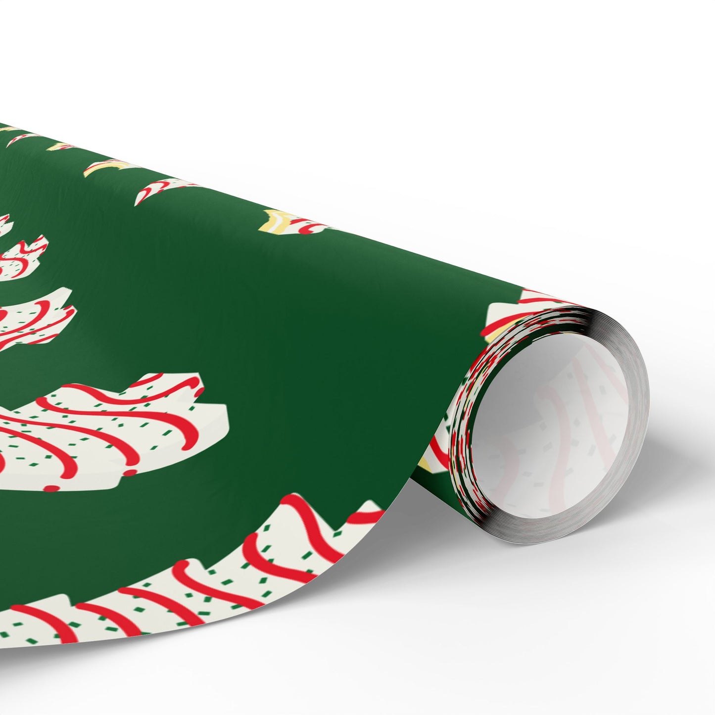 Christmas Tree Cakes Wrapping Paper