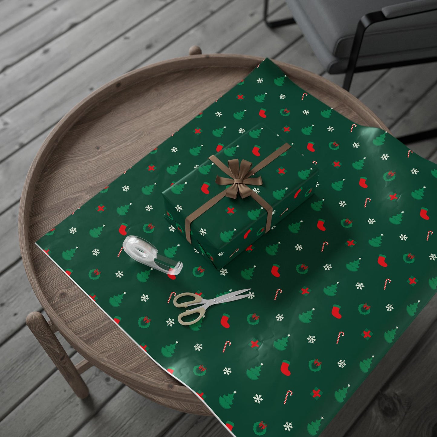 Christmas Icons Wrapping Paper