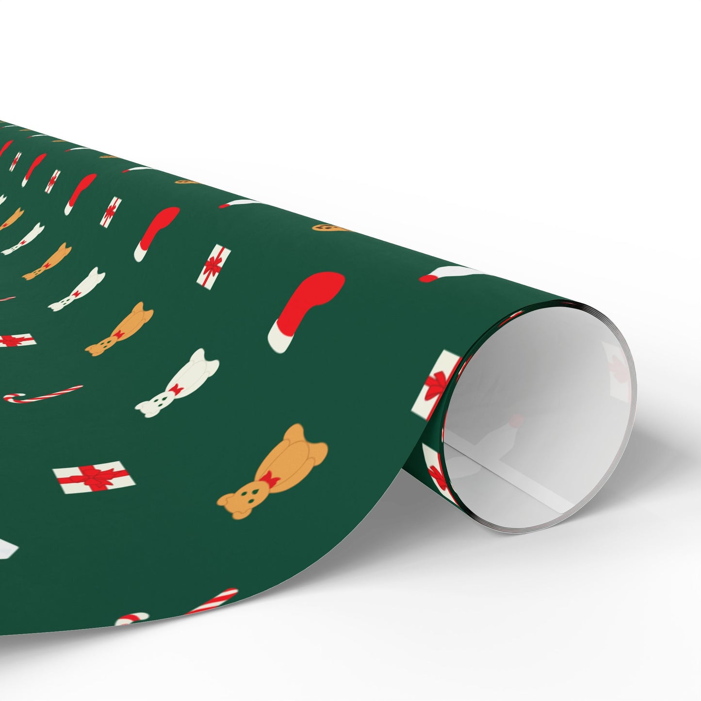 Milk + Cookies for Santa Wrapping Paper