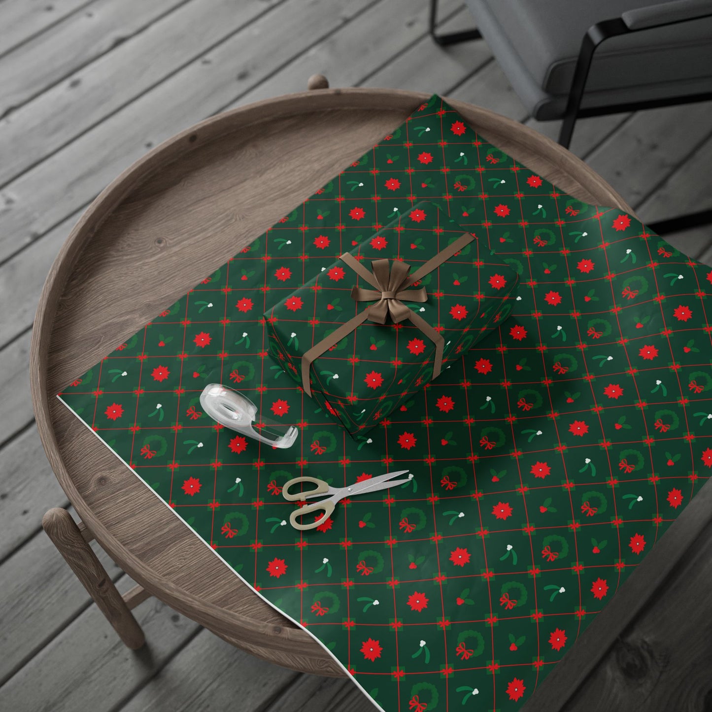 Christmas Foliage Wrapping Paper