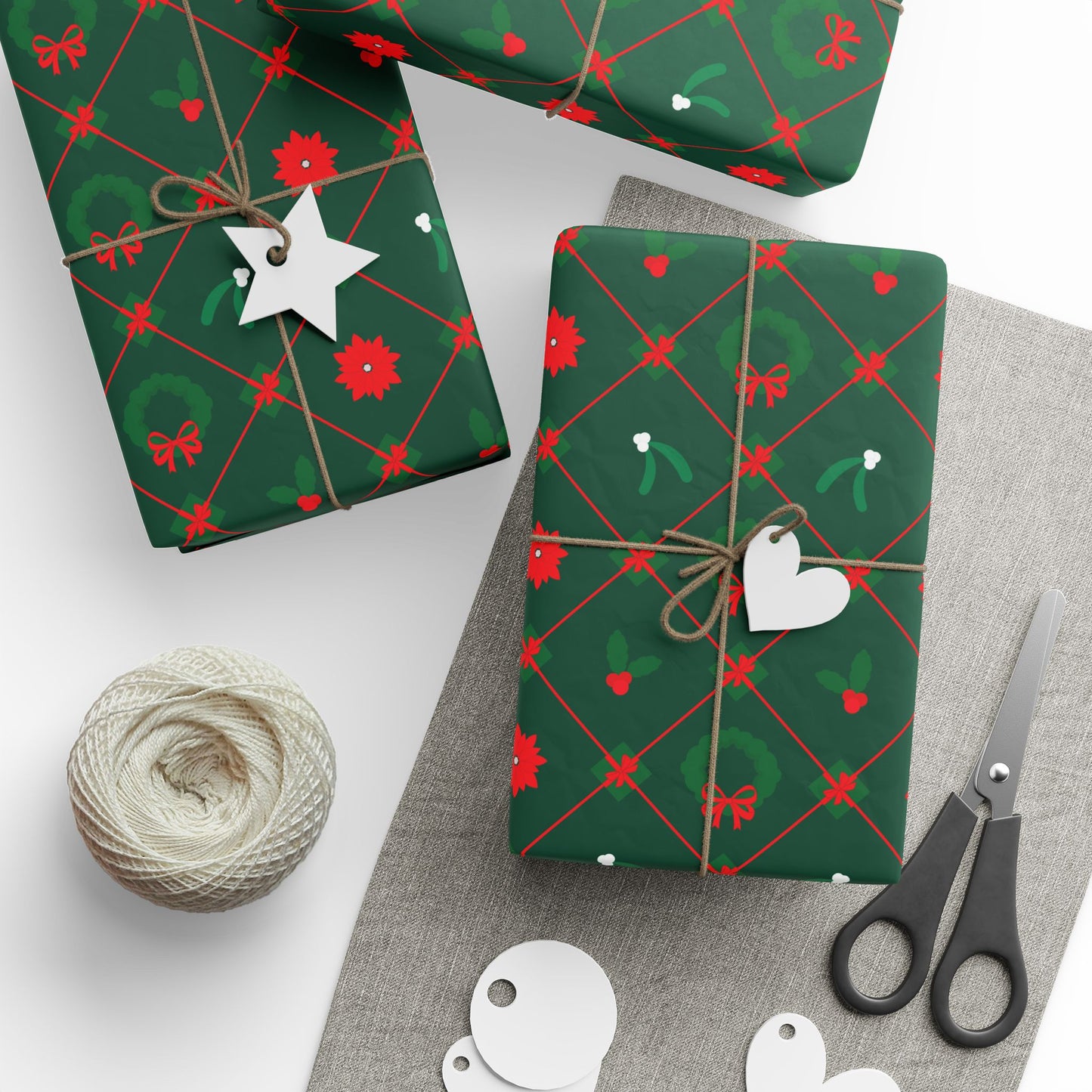 Christmas Foliage Wrapping Paper