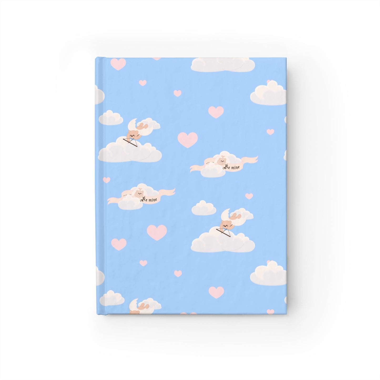 Whimsical Cloud & Heart Journal – Perfect for Dreamers and Lovers