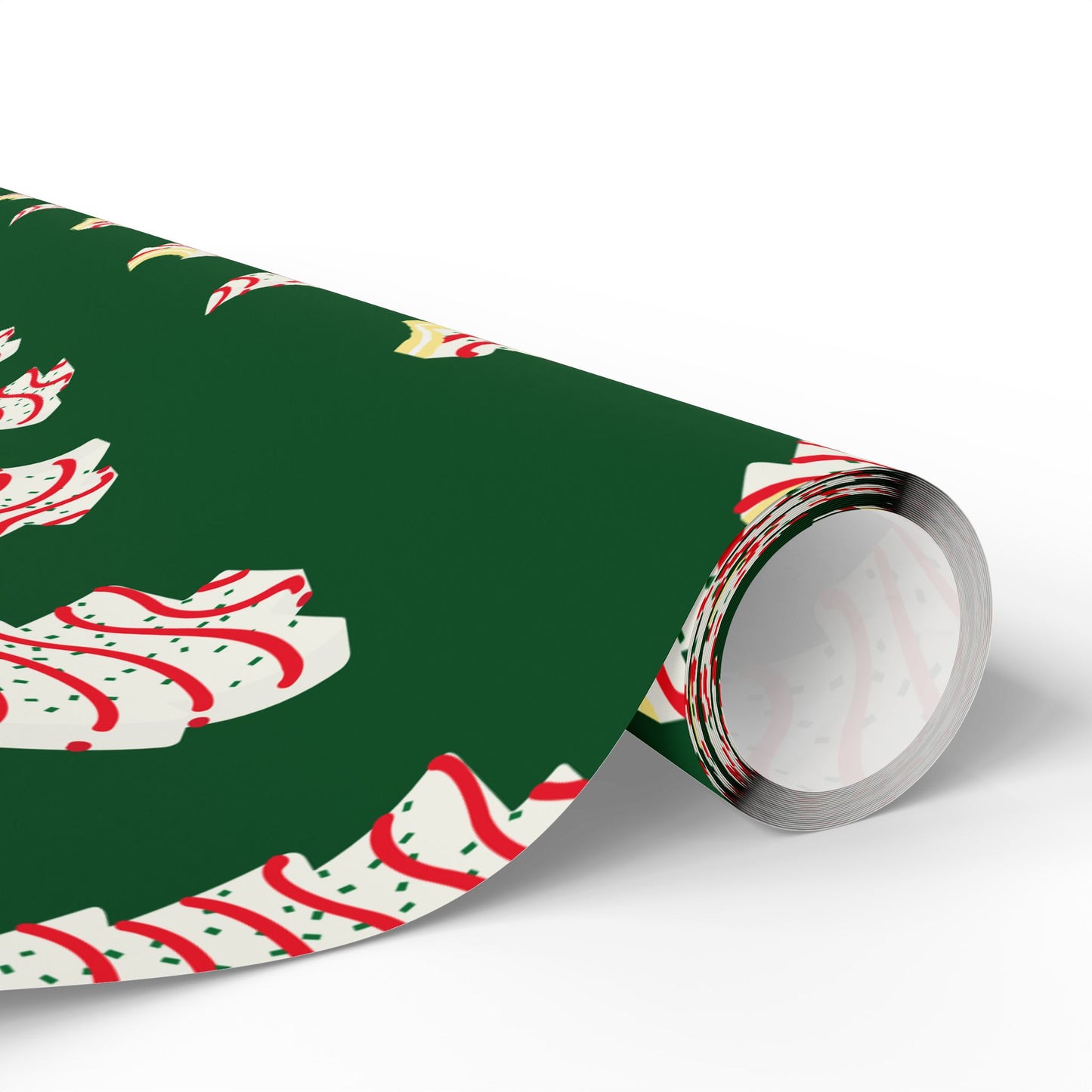 Christmas Tree Cakes Wrapping Paper