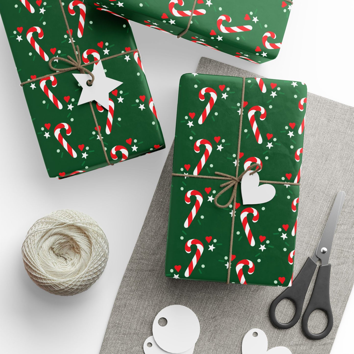 Christmas Candy Sprinkle Wrapping Paper
