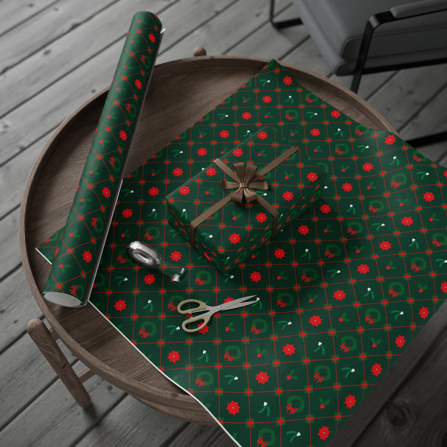 Christmas Foliage Wrapping Paper