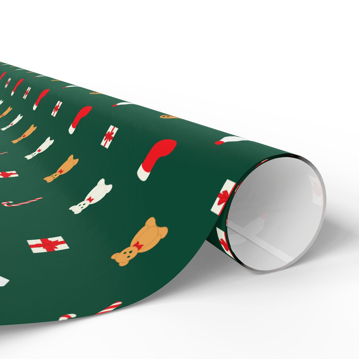 Milk + Cookies for Santa Wrapping Paper