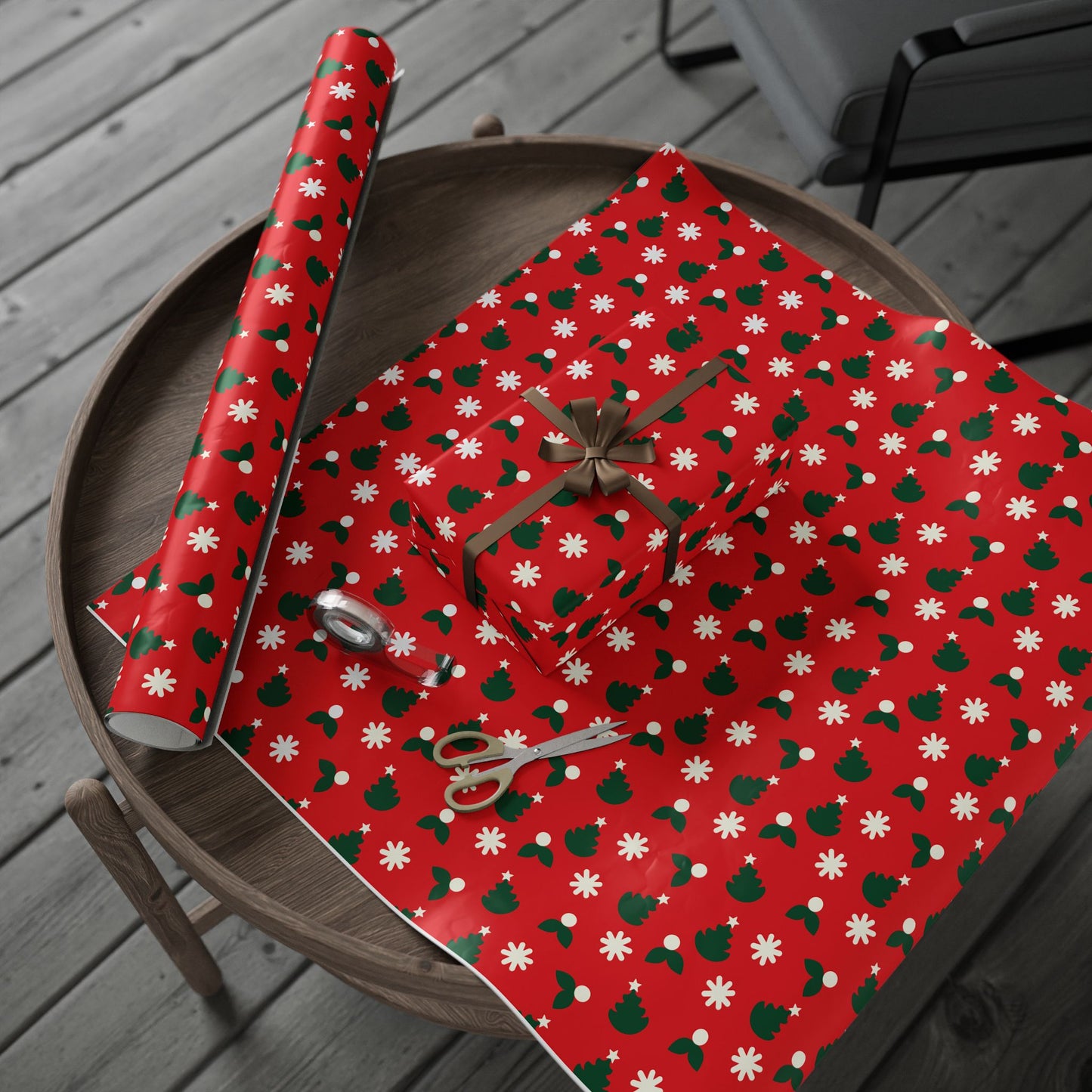 Holly Jolly Christmas Wrapping Paper