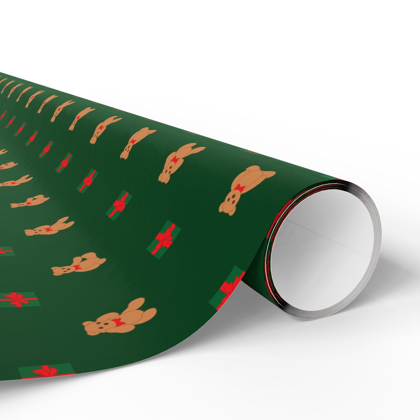 Holiday Green Wrapping Paper