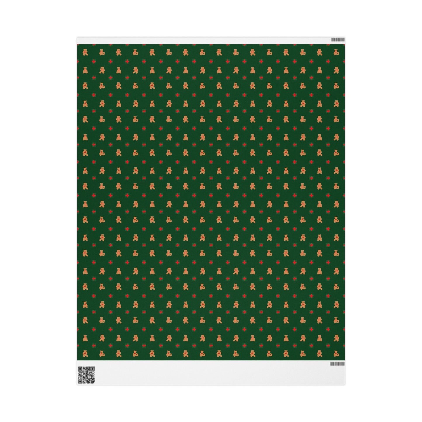 Holiday Green Wrapping Paper