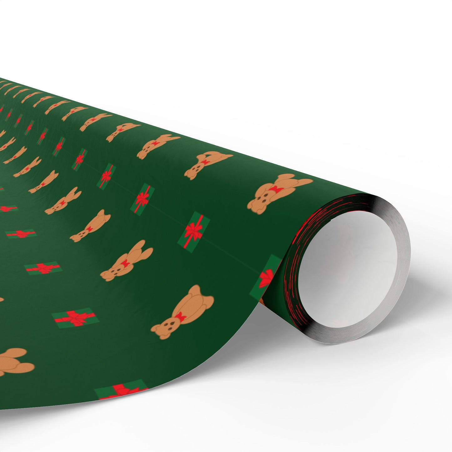 Holiday Green Wrapping Paper