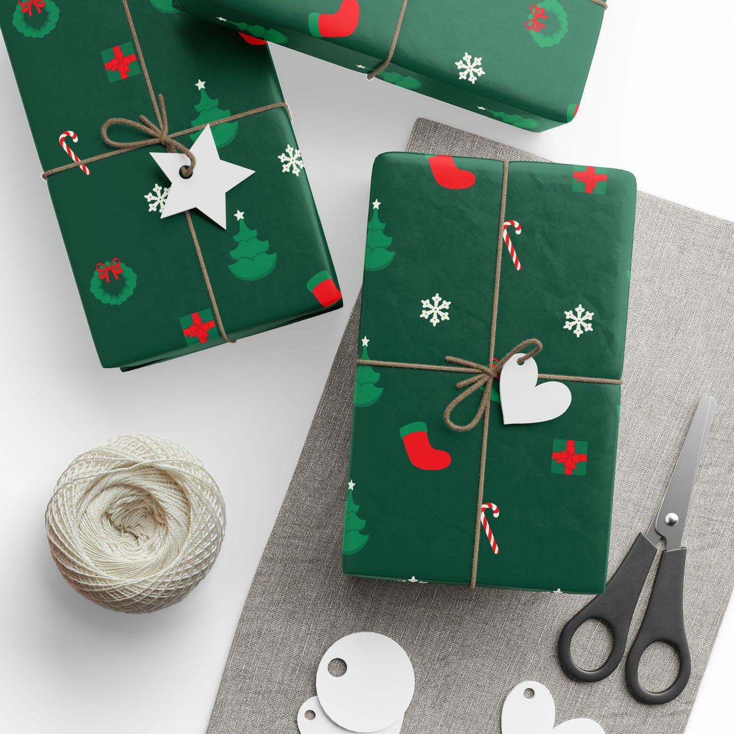 Christmas Icons Wrapping Paper