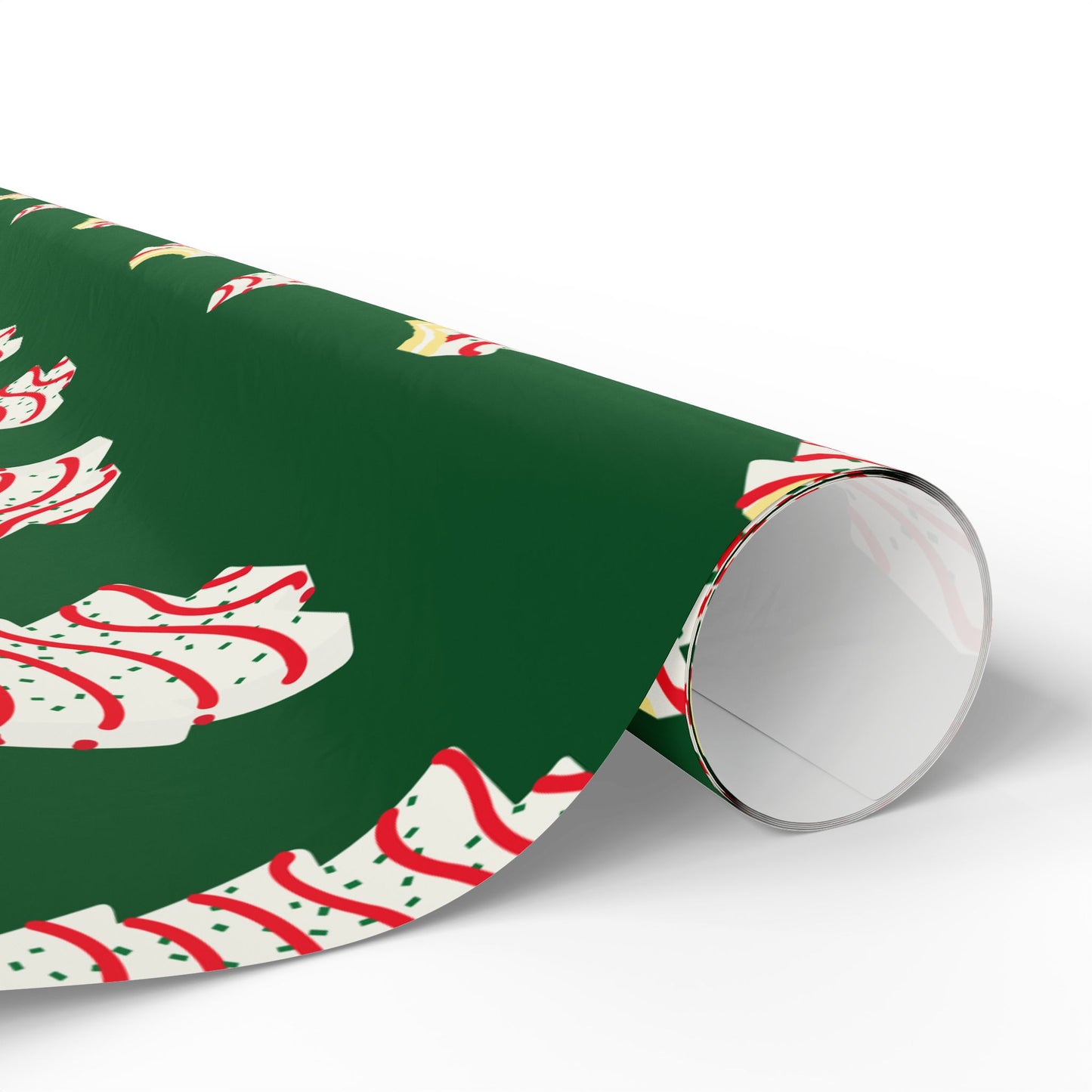 Christmas Tree Cakes Wrapping Paper