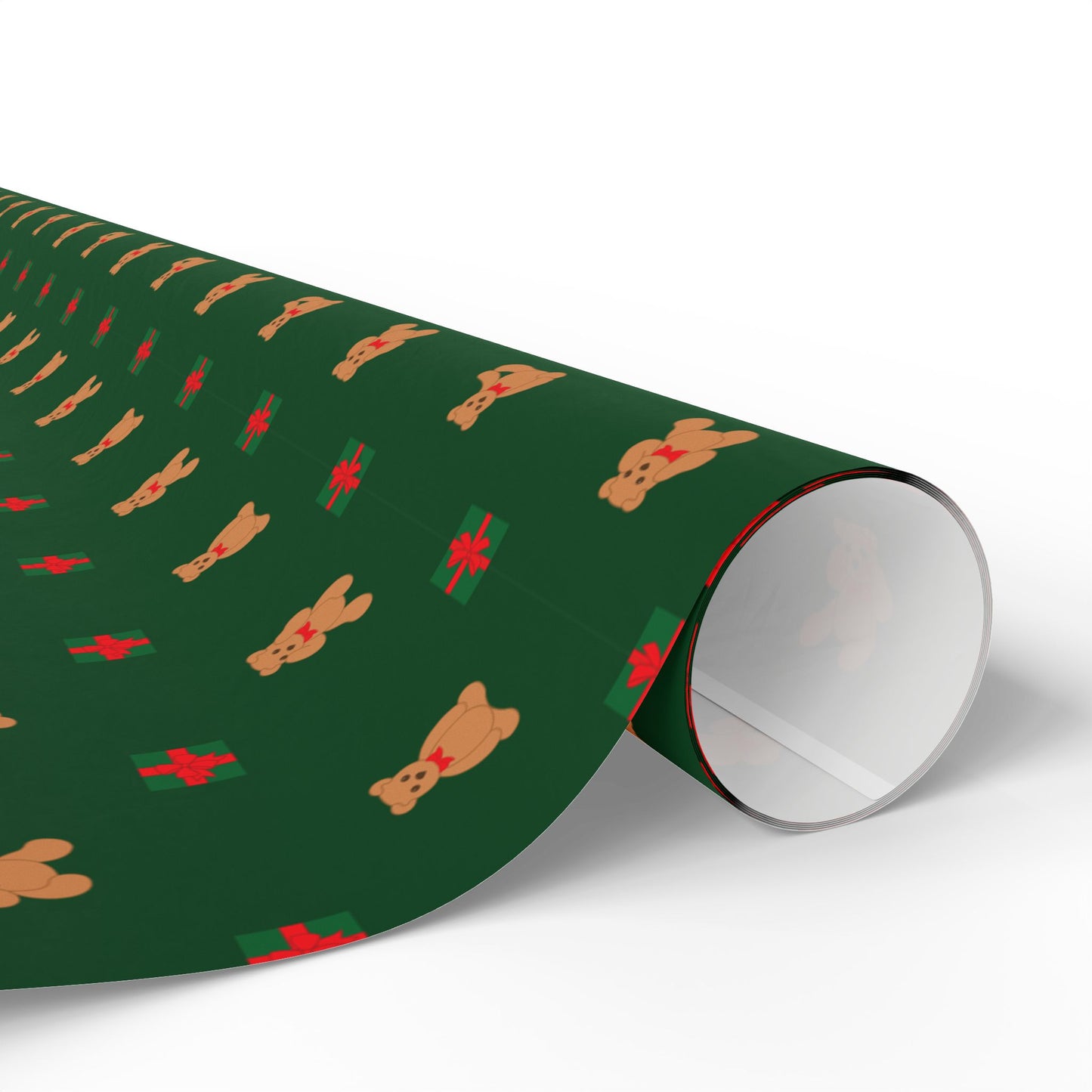 Holiday Green Wrapping Paper