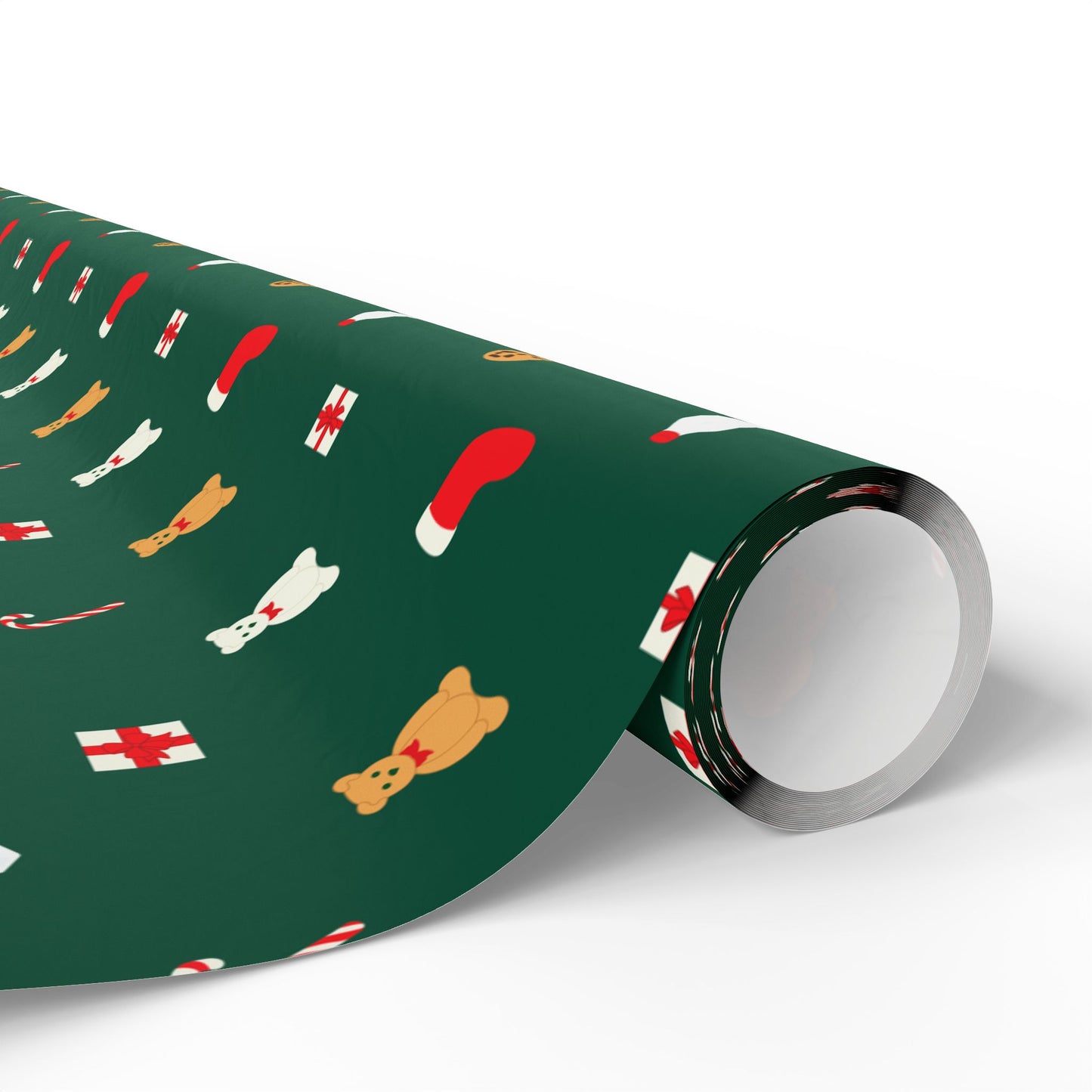 Milk + Cookies for Santa Wrapping Paper