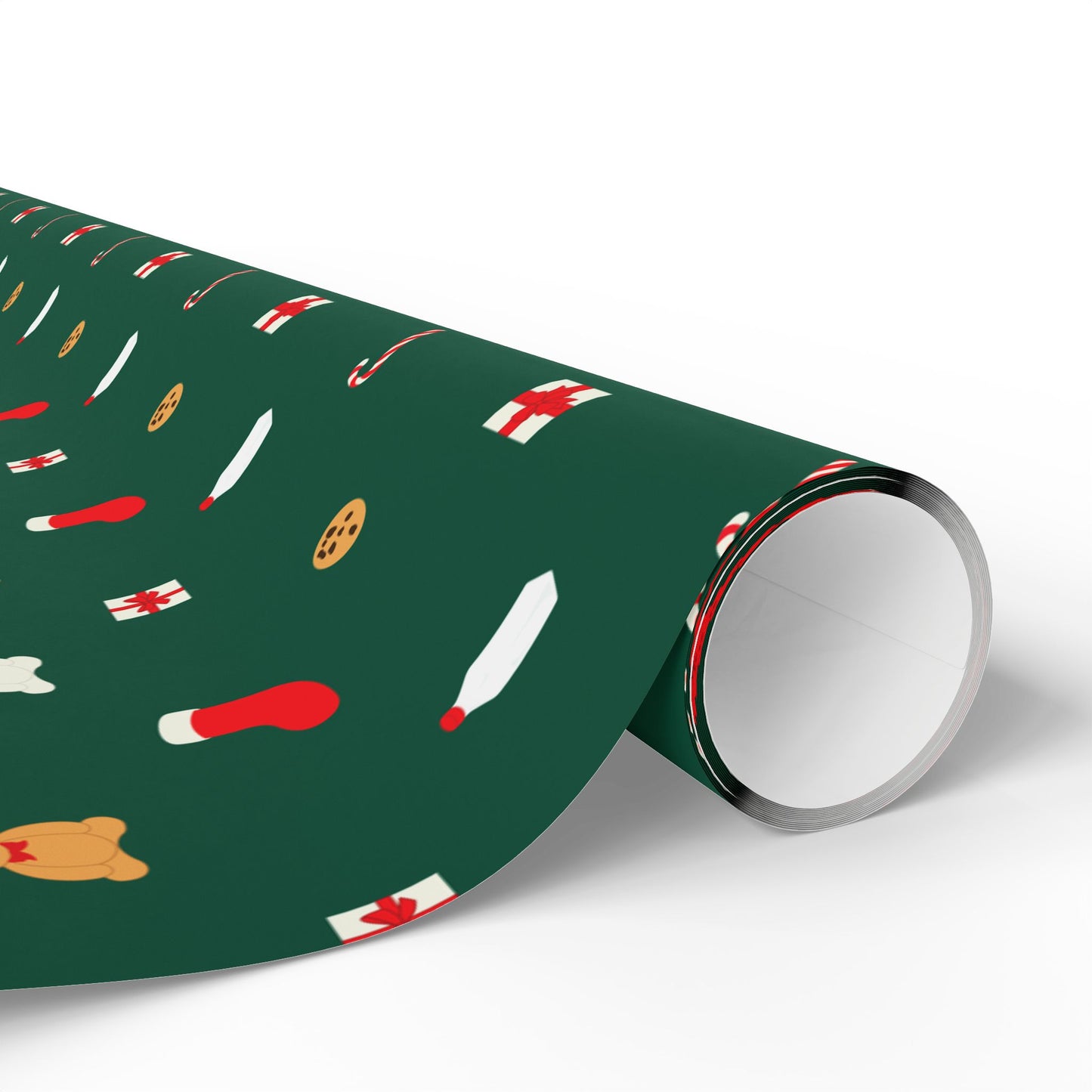 Milk + Cookies for Santa Wrapping Paper