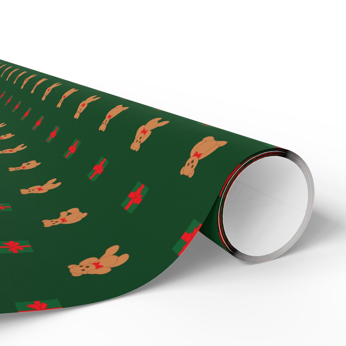 Holiday Green Wrapping Paper
