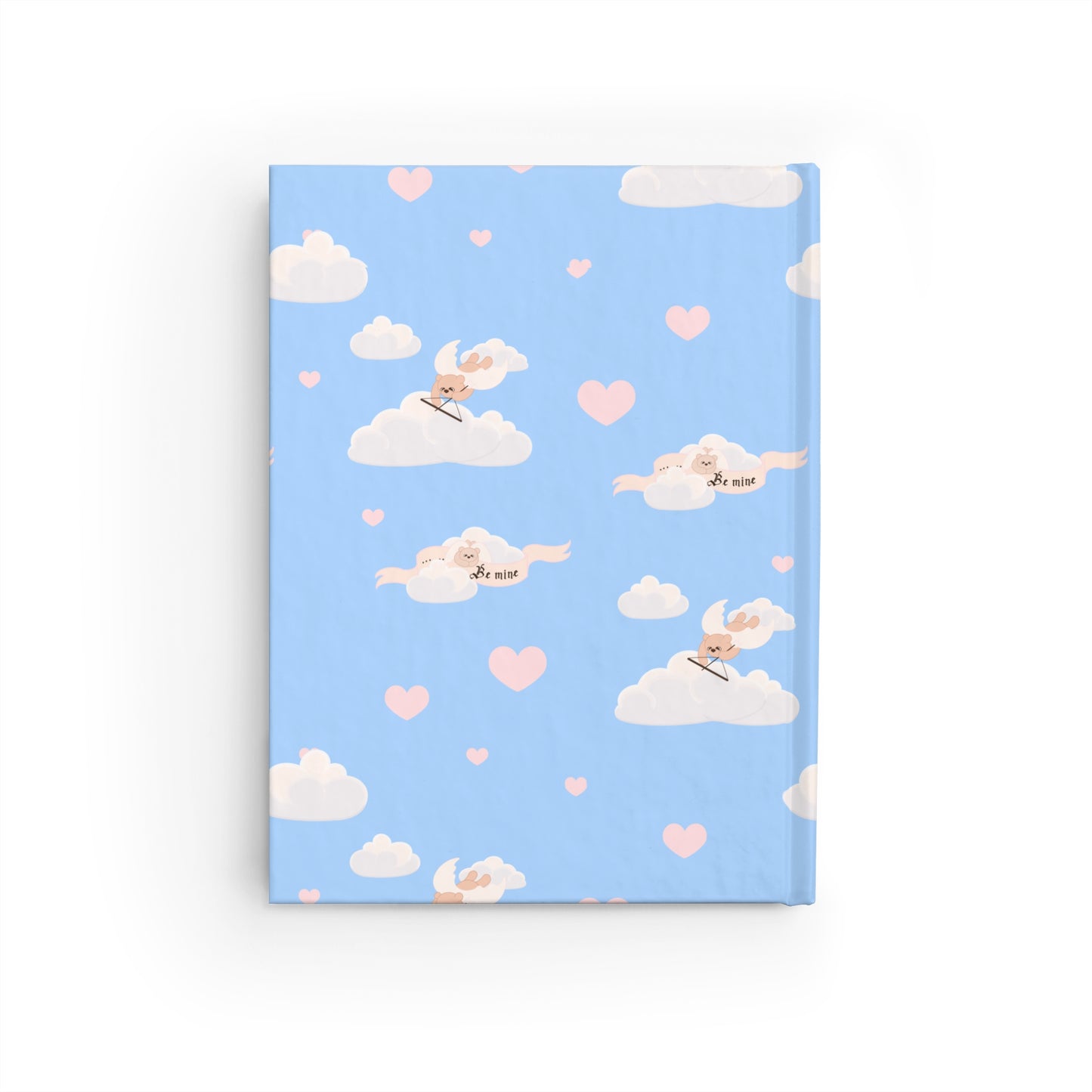 Whimsical Cloud & Heart Journal – Perfect for Dreamers and Lovers