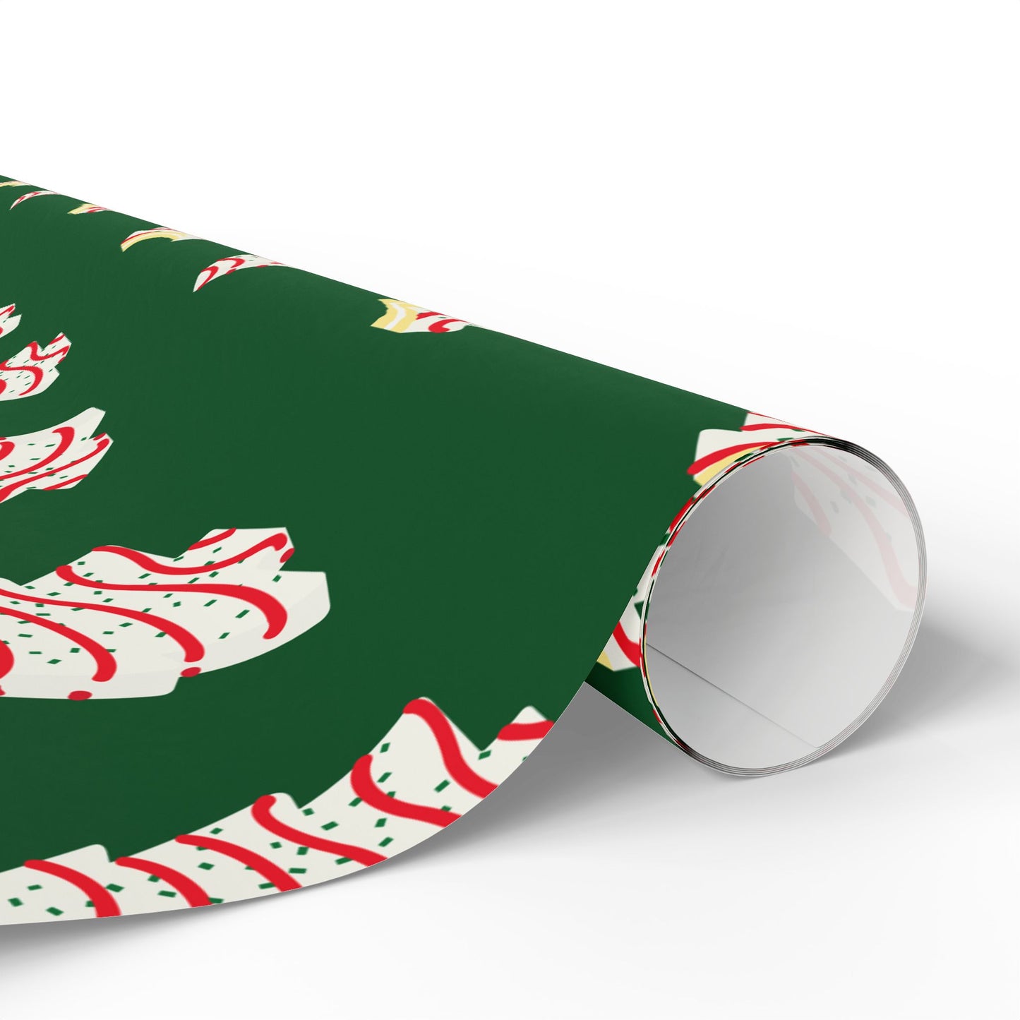 Christmas Tree Cakes Wrapping Paper