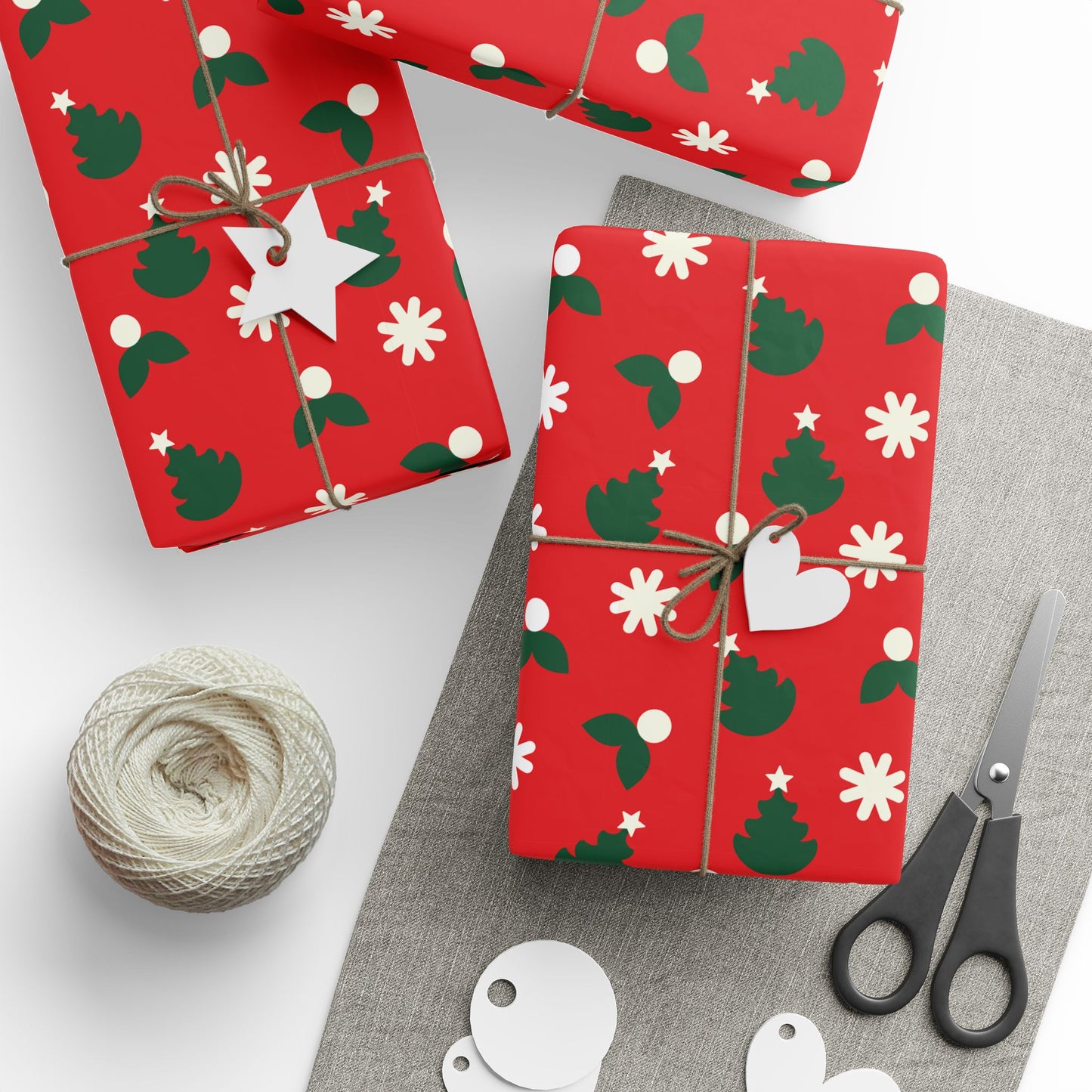 Holly Jolly Christmas Wrapping Paper