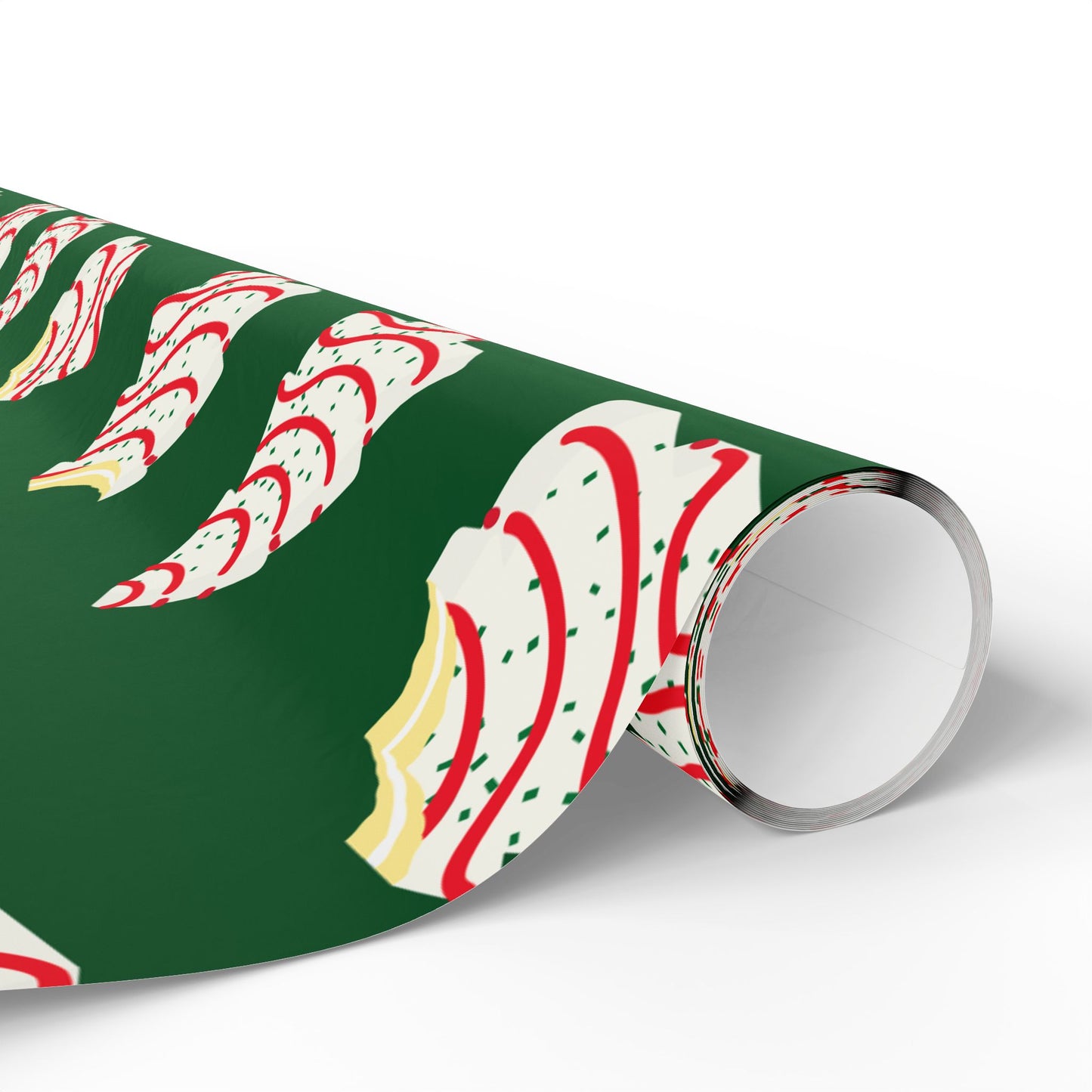 Christmas Tree Cakes Wrapping Paper