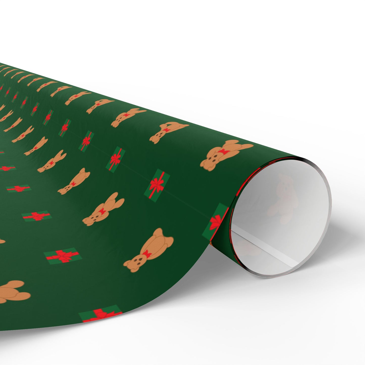 Holiday Green Wrapping Paper